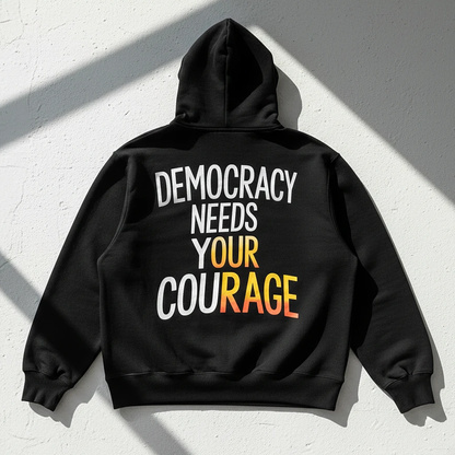 Democracy Needs Rage Hoodie