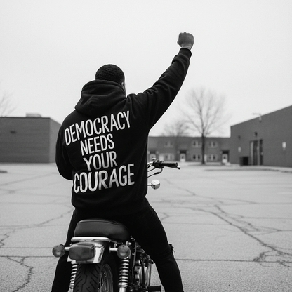 Democracy Needs Rage Hoodie