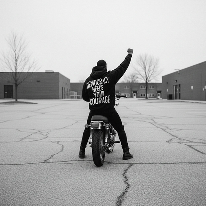 Democracy Needs Rage Hoodie