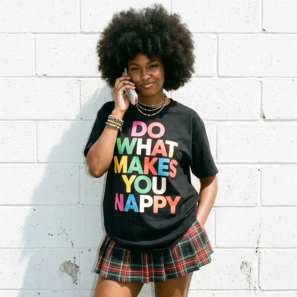 Do What Makes You Nappy Tee
