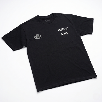 Educated x Black Tee