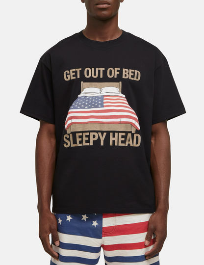 Get Out Of Bed Graphic Tee