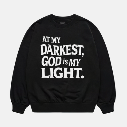 God Is My Light Sweatshirt