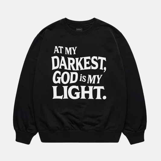 God Is My Light Sweatshirt