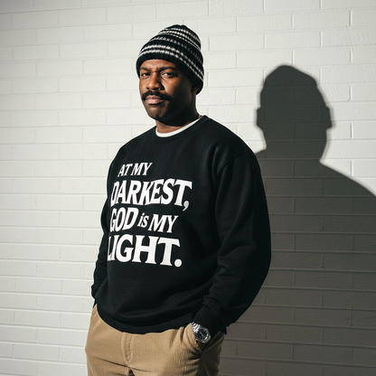 God Is My Light Sweatshirt