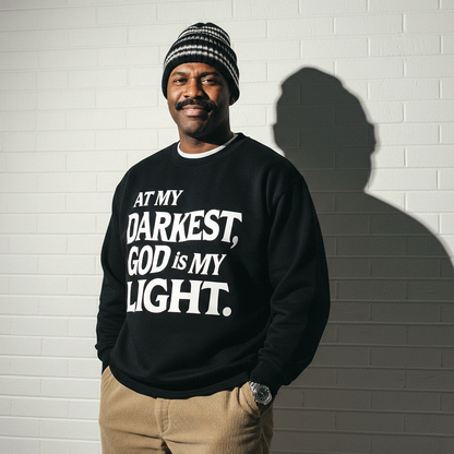 God Is My Light Sweatshirt