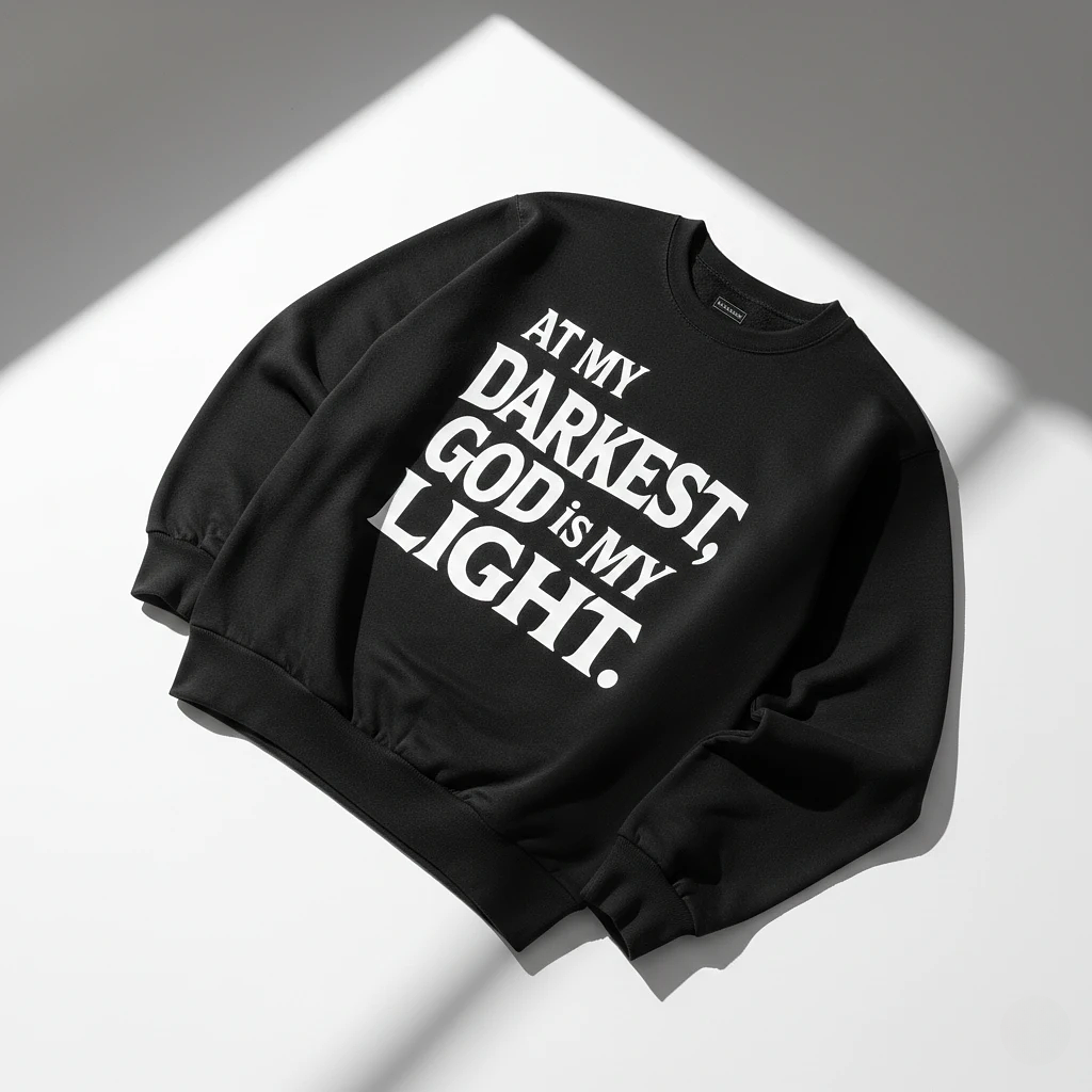 God Is My Light Sweatshirt
