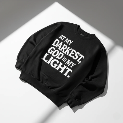 God Is My Light Sweatshirt