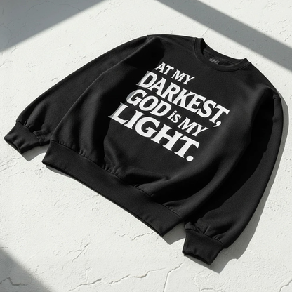 God Is My Light Sweatshirt