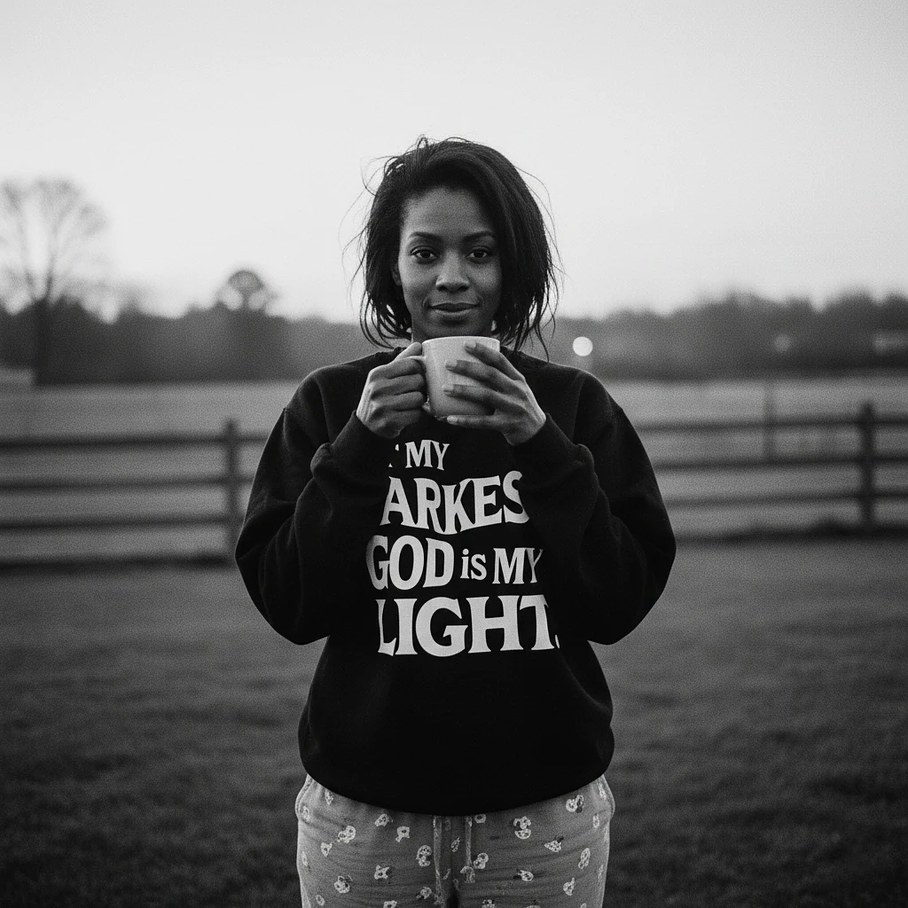 God Is My Light Sweatshirt