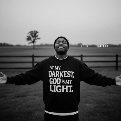God Is My Light Sweatshirt