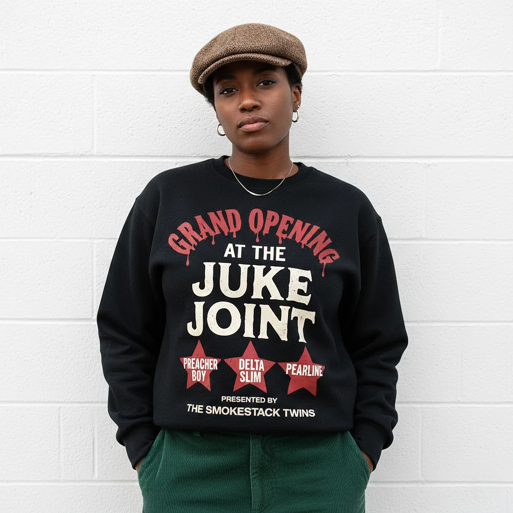 Grand Opening At The Juke Joint Sweatshirt