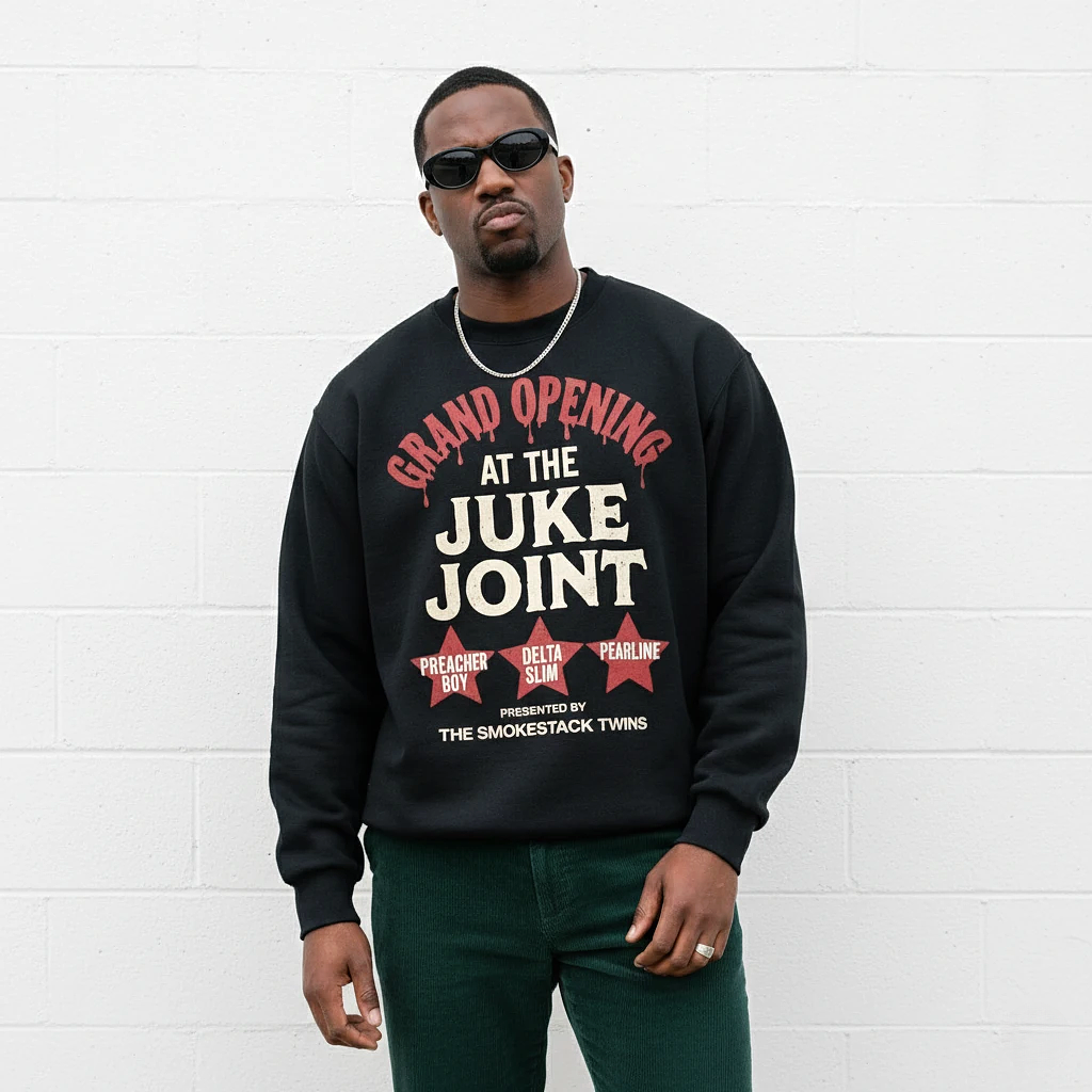 Grand Opening At The Juke Joint Sweatshirt