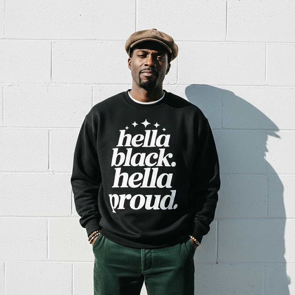 Hella Black Sweatshirt