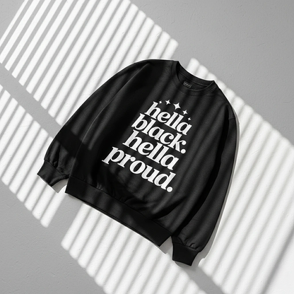 Hella Black Sweatshirt