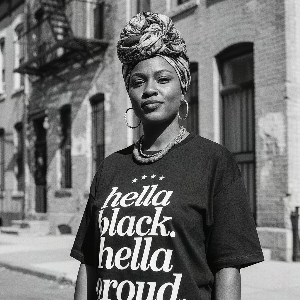 Hella Black Hella Proud Tee
