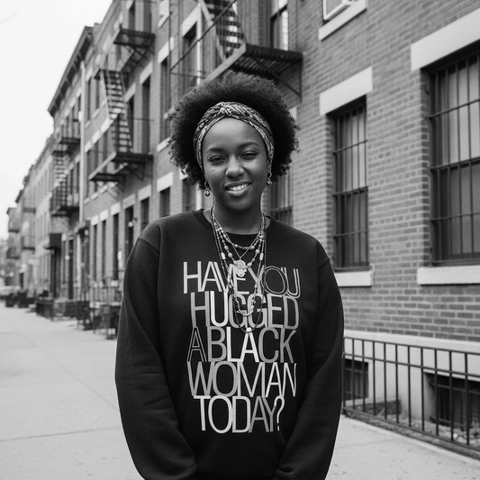 Hugged A Black Woman Sweatshirt