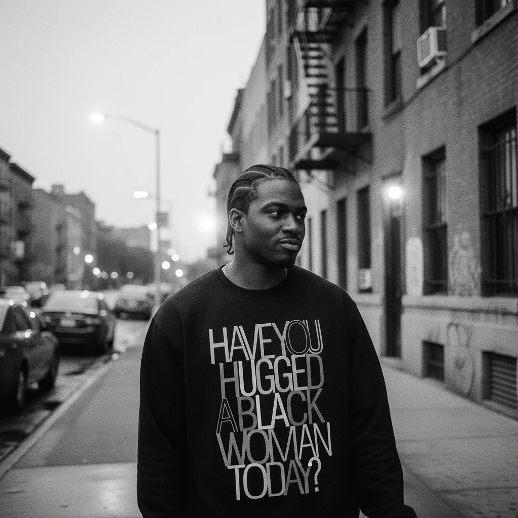 Hugged A Black Woman Sweatshirt