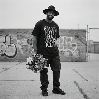 Hugged A Black Woman Tee