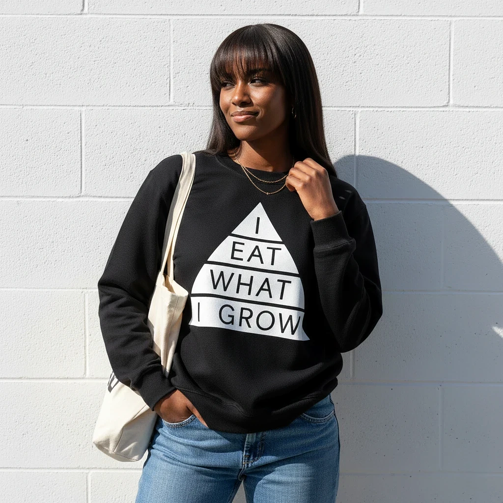 I Eat What I Grow Sweatshirt
