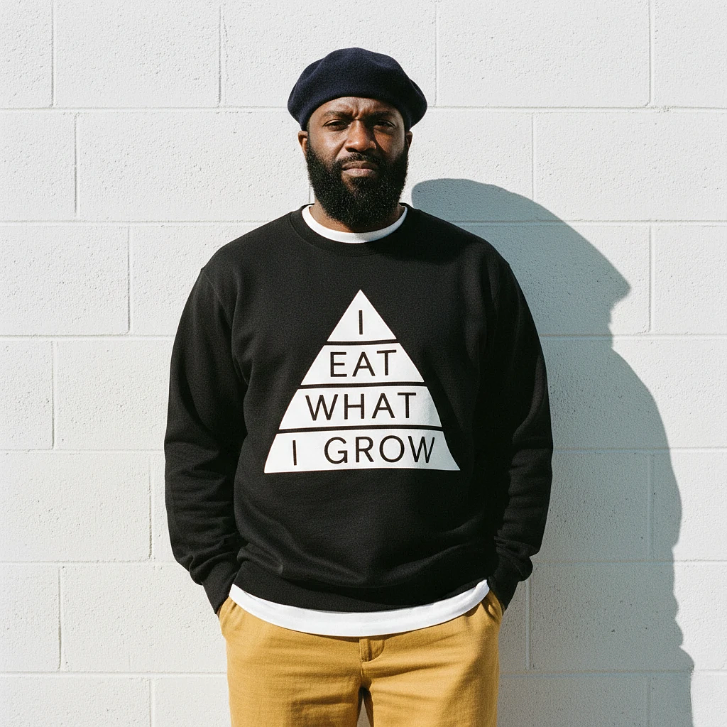 I Eat What I Grow Sweatshirt
