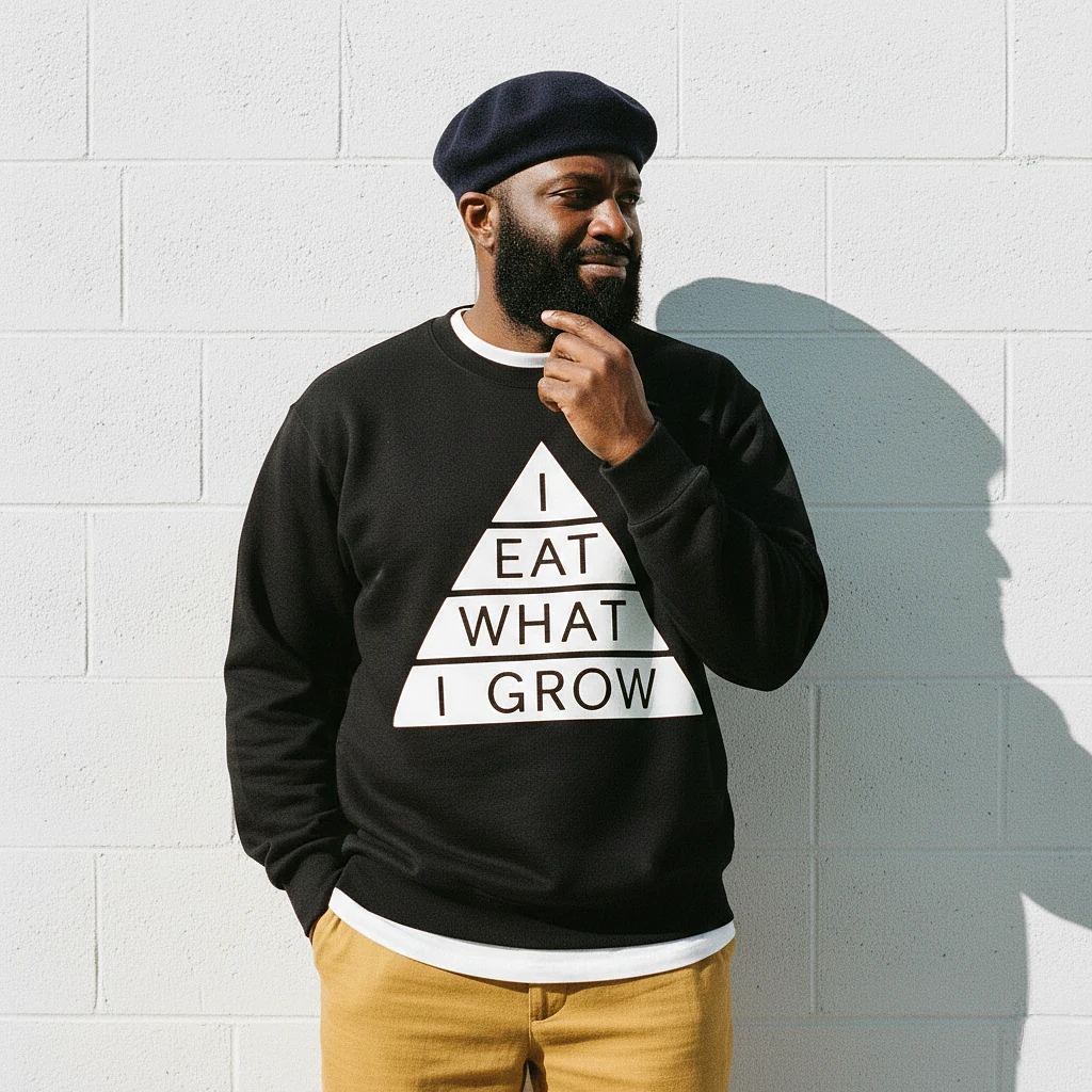 I Eat What I Grow Sweatshirt