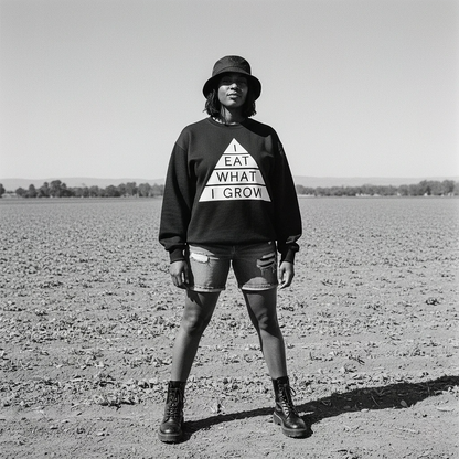 I Eat What I Grow Sweatshirt