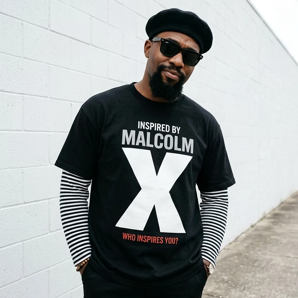 Inspired By Malcolm X Tee