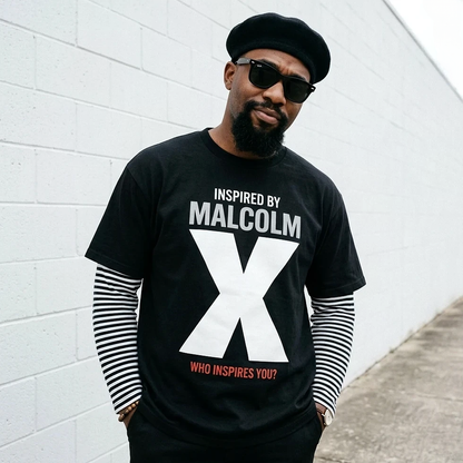 Inspired By Malcolm X Tee