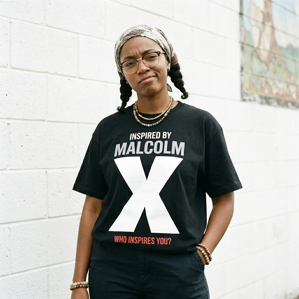 Inspired By Malcolm X Tee