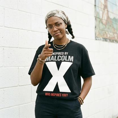 Inspired By Malcolm X Tee