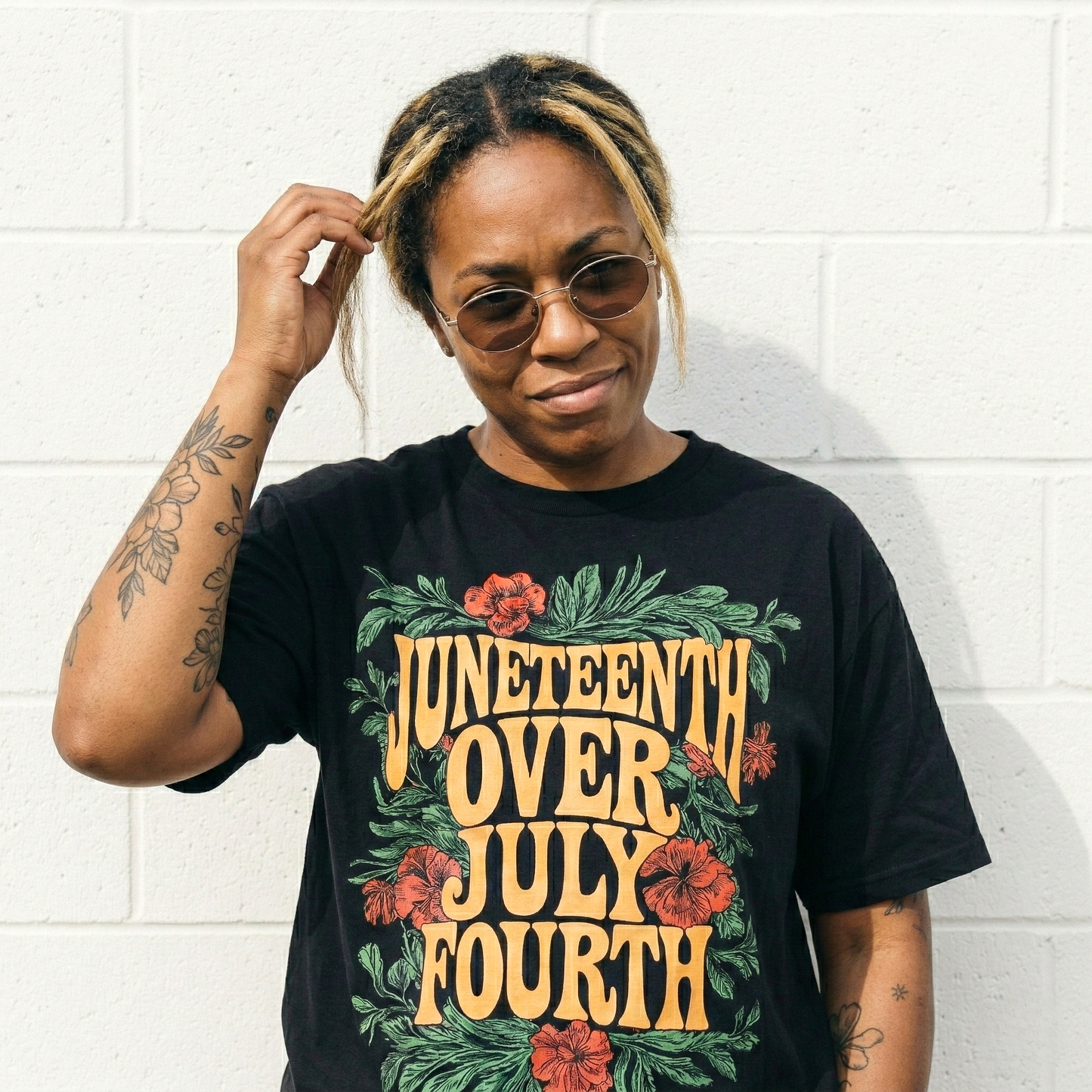 Juneteenth Over July Fourth Tee