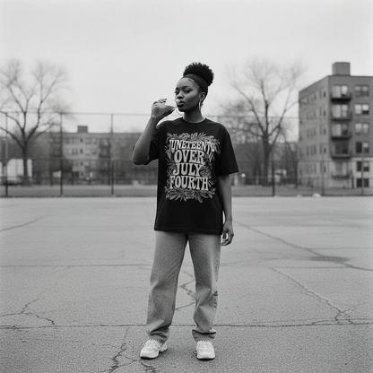 Juneteenth Over July Fourth Tee