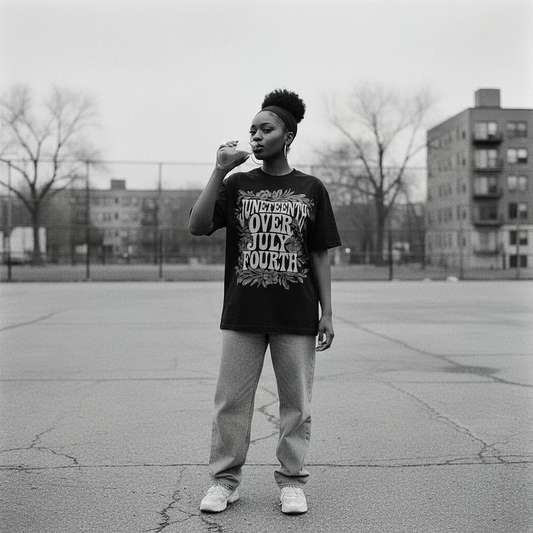 Juneteenth Over July Fourth Tee