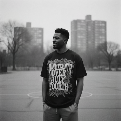 Juneteenth Over July Fourth Tee