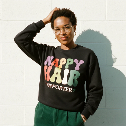 Nappy Hair Supporter Sweatshirt