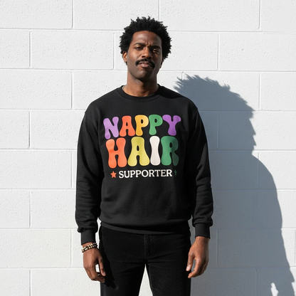 Nappy Hair Supporter Sweatshirt