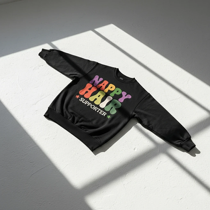 Nappy Hair Supporter Sweatshirt