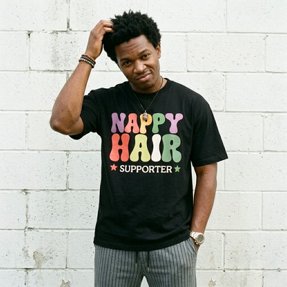 Nappy Hair Supporter Tee