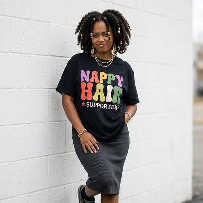 Nappy Hair Supporter Tee