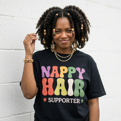 Nappy Hair Supporter Tee