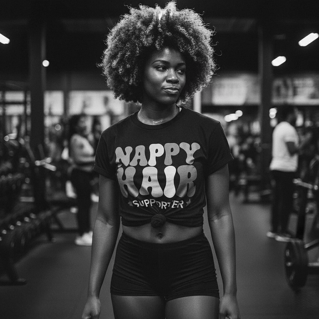 Nappy Hair Supporter Tee