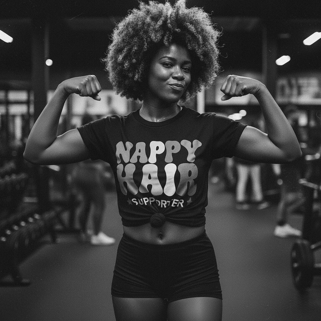 Nappy Hair Supporter Tee