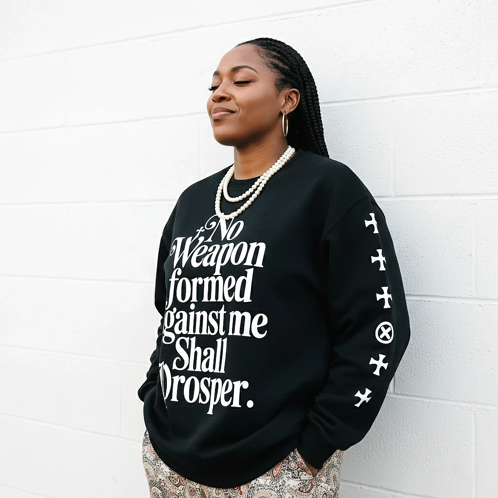 No Weapon Formed Sweatshirt