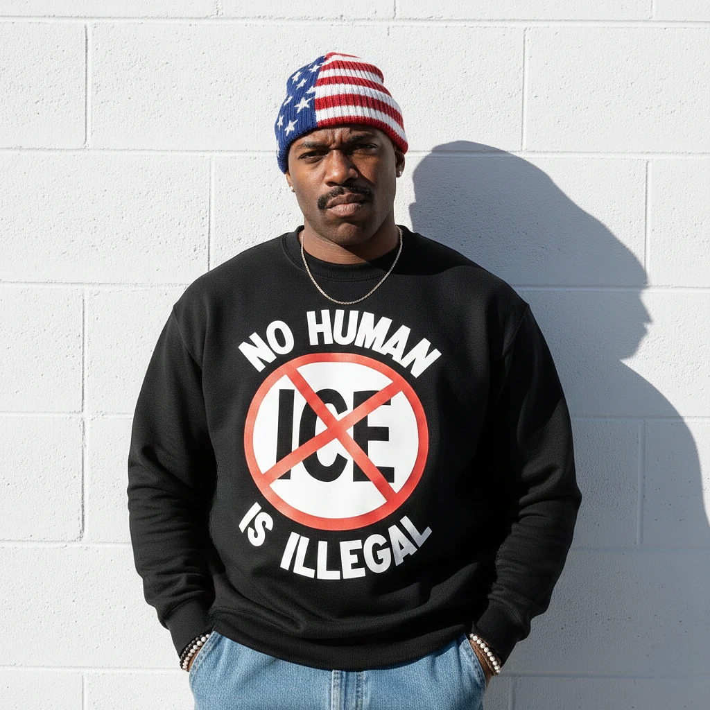 No Human Is Illegal Sweatshirt