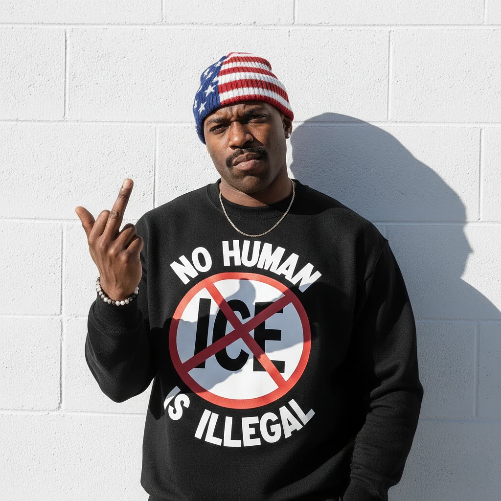 No Human Is Illegal Sweatshirt