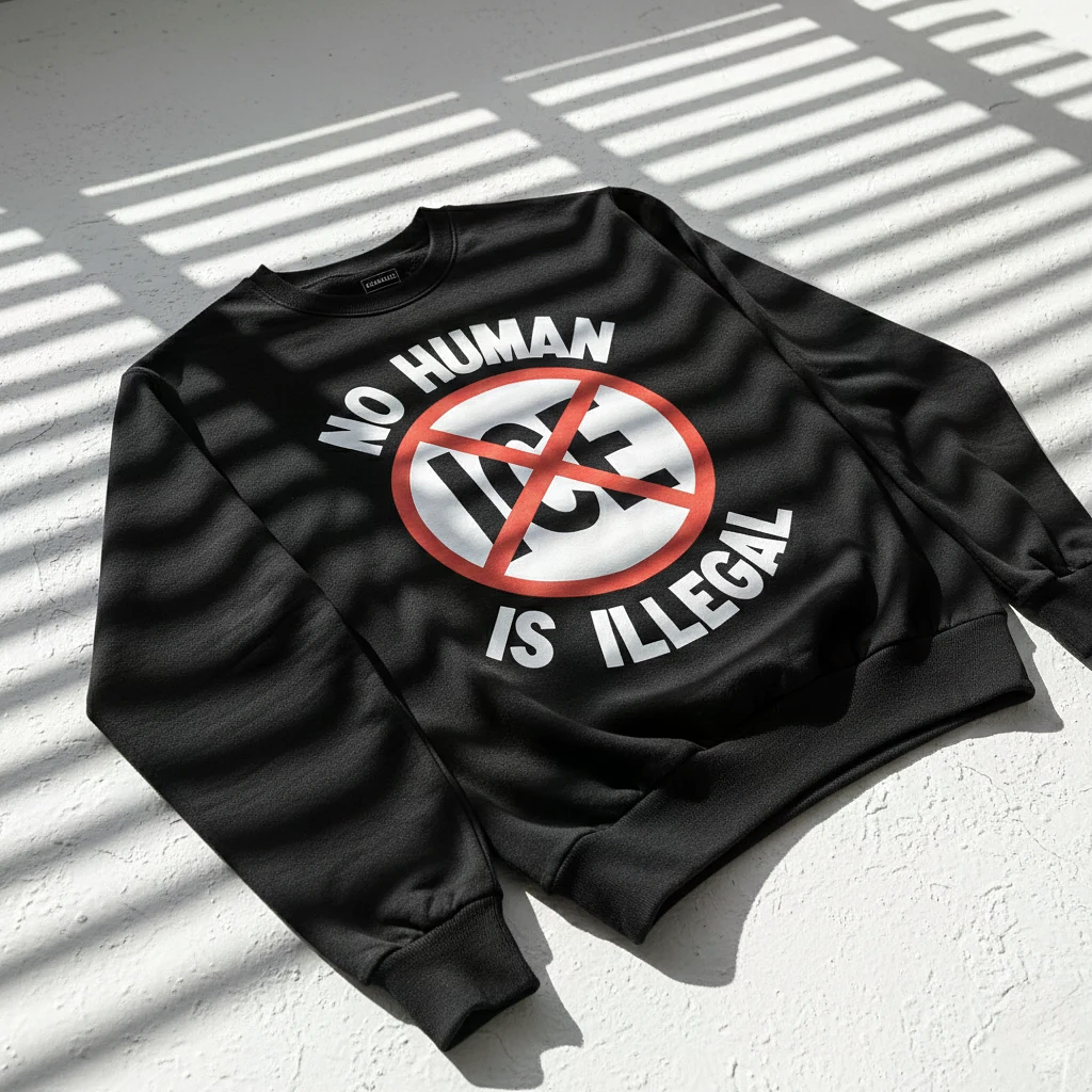 No Human Is Illegal Sweatshirt