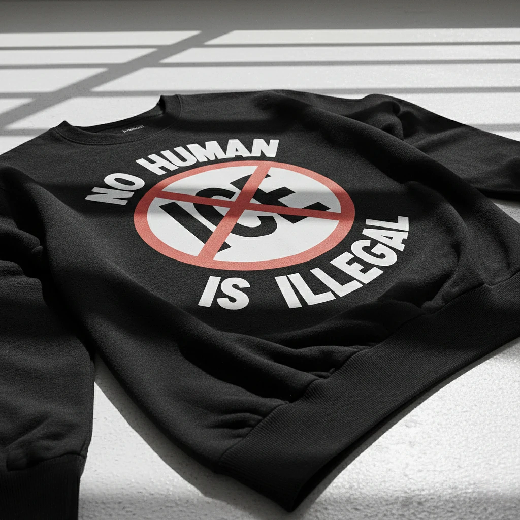 No Human Is Illegal Sweatshirt