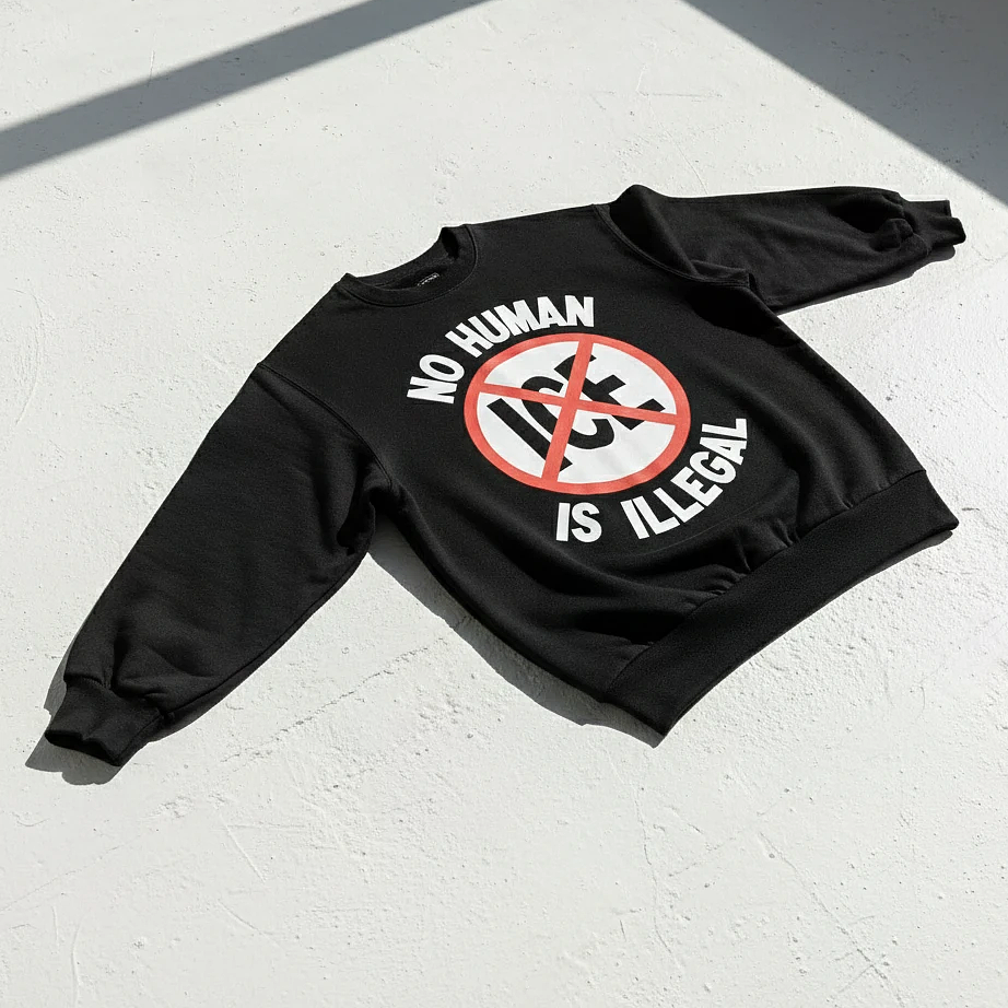 No Human Is Illegal Sweatshirt