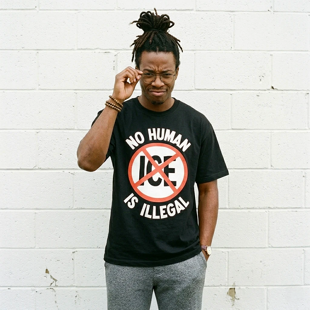 No Human Is Illegal Tee